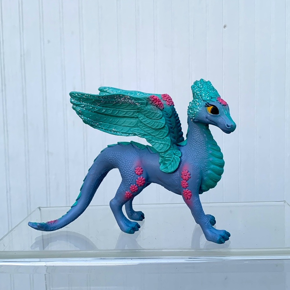Fllower Dragon Bayala purple Schleich 2019